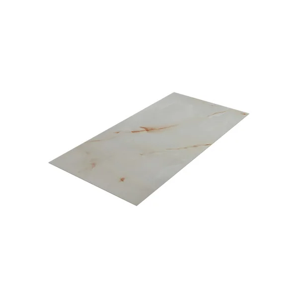 12 Panneaux Muraux Décoratifs 120 x 60 cm Marbre Beige Clair