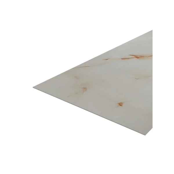 16 Panneaux Muraux Décoratifs 120 x 60 cm Marbre Beige Clair