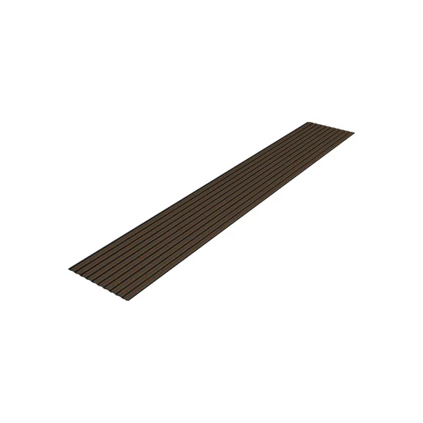 18 Panneaux Muraux 3D Effet Bois Foncé 195 x 32 cm Décoration Intérieur