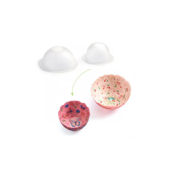 2 coupelles papier à créer Dans les airs - Do it Yourself - Djeco