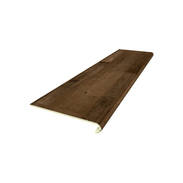2 Revêtements d'Escalier Effet Bois 120 x 32 cm