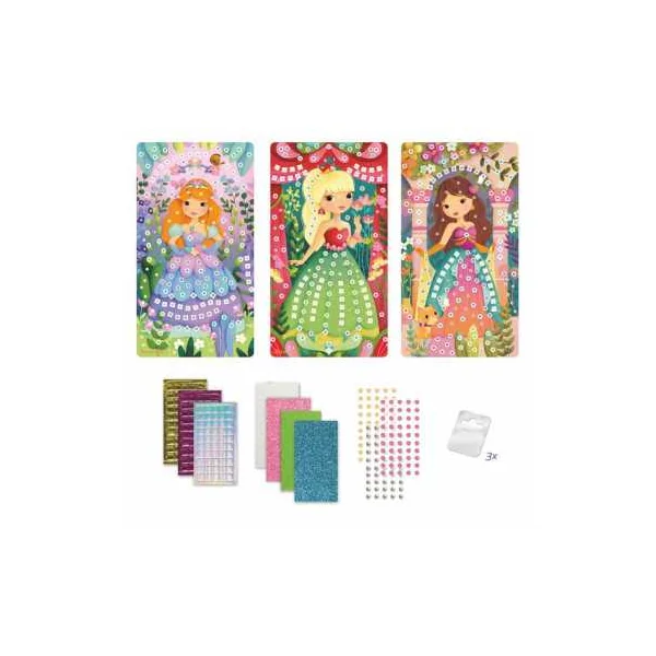 3 mosaïques Princesses - Sycomore