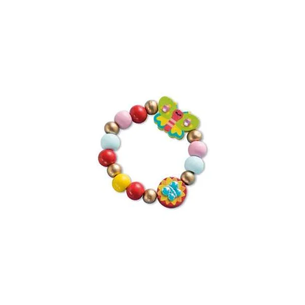 4 bijoux en bois à créer Jardin fleuri - Janod