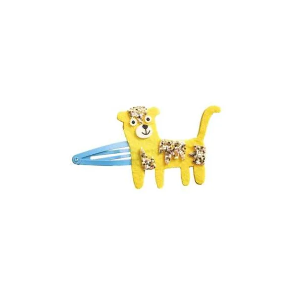 6 barrettes pailletées à créer Exotic Animals - Janod