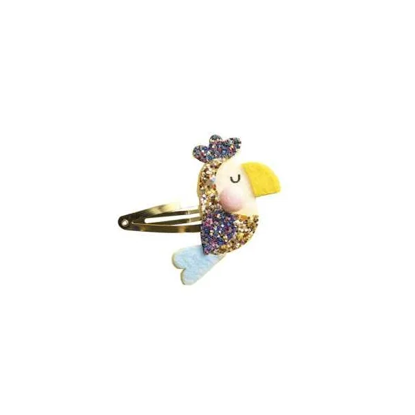 6 barrettes pailletées à créer Exotic Animals - Janod