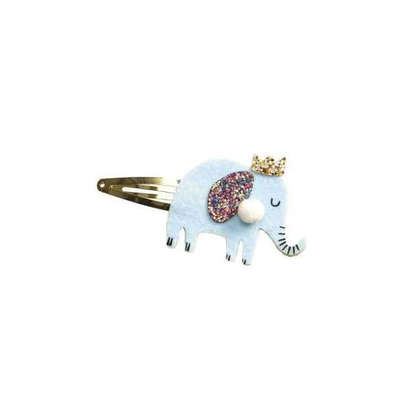 6 barrettes pailletées à créer Exotic Animals - Janod