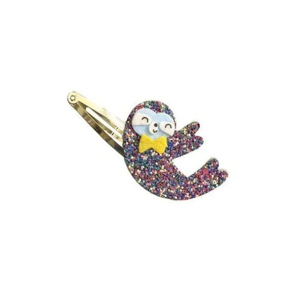 6 barrettes pailletées à créer Exotic Animals - Janod