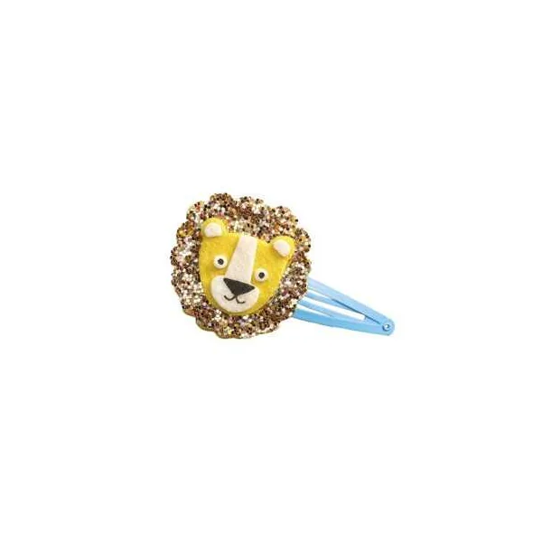 6 barrettes pailletées à créer Exotic Animals - Janod