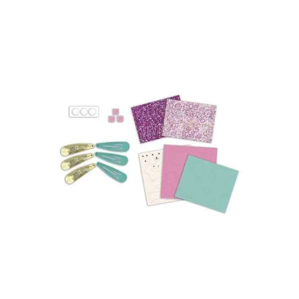 6 barrettes pailletées à créer Little Pets - Janod