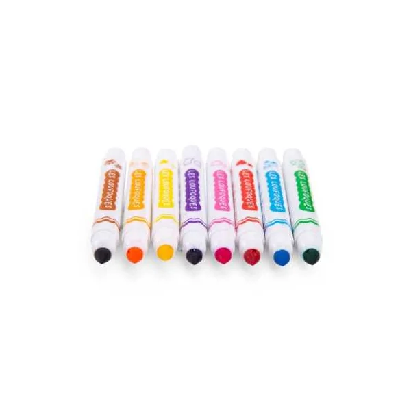8 feutres tampons 2 en 1 Les Loufoques - Moulin Roty