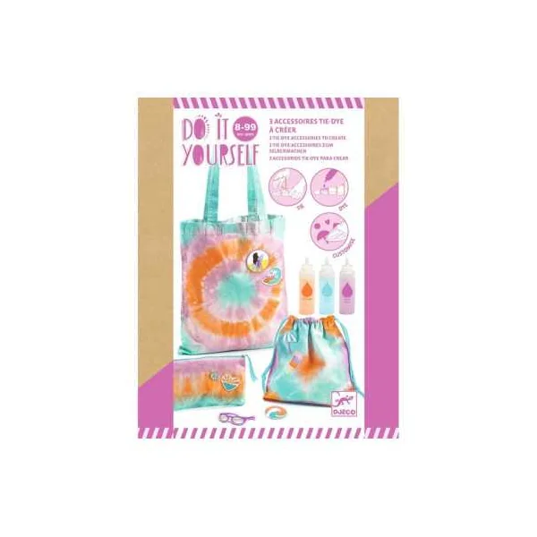Accessoires Tie-Dye à créer Sunshine Camp - Do It Yourself - Djeco