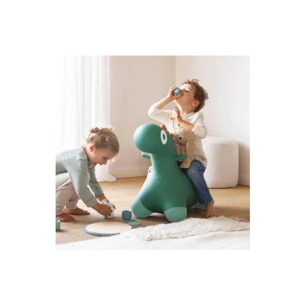 Animal sauteur dinosaure Hoppi vert - Quut