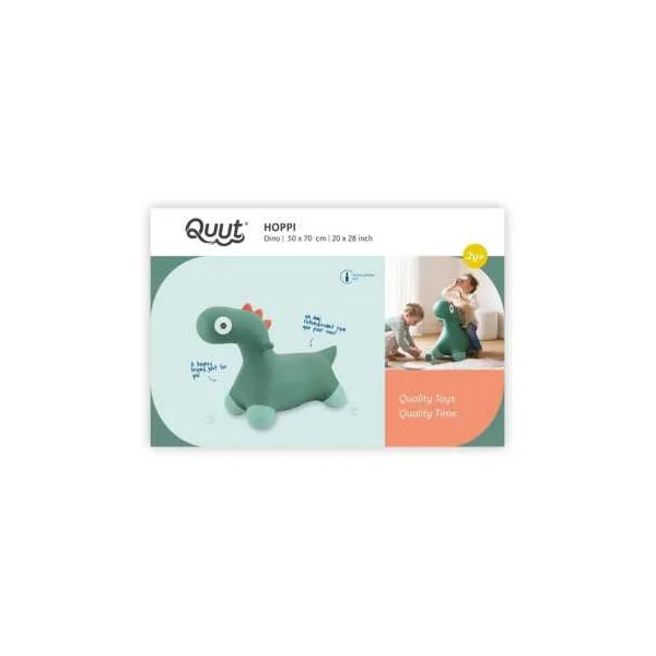Animal sauteur dinosaure Hoppi vert - Quut