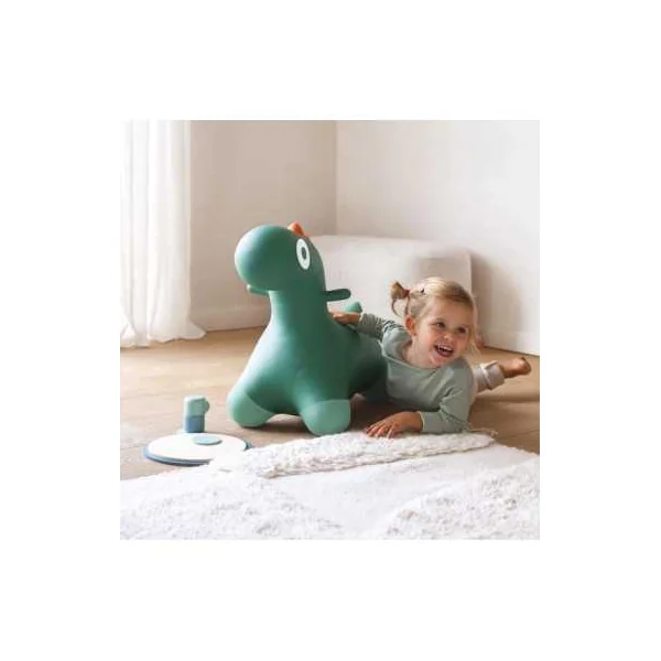 Animal sauteur dinosaure Hoppi vert - Quut