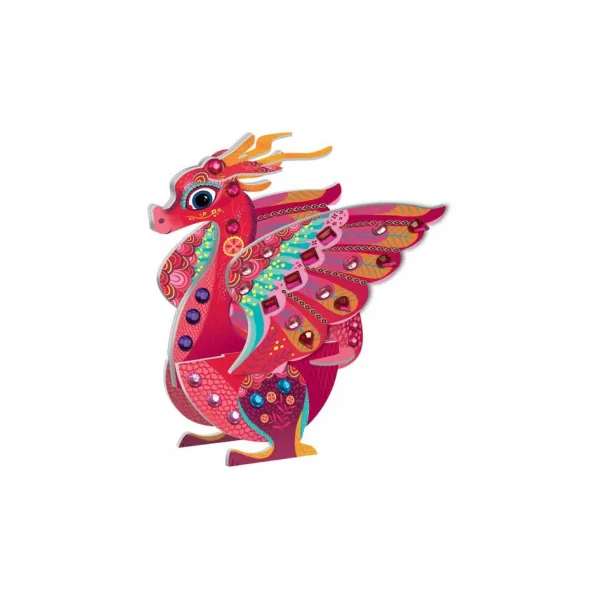 Animaux déco 3D Diams' fantastique - CréaLign'