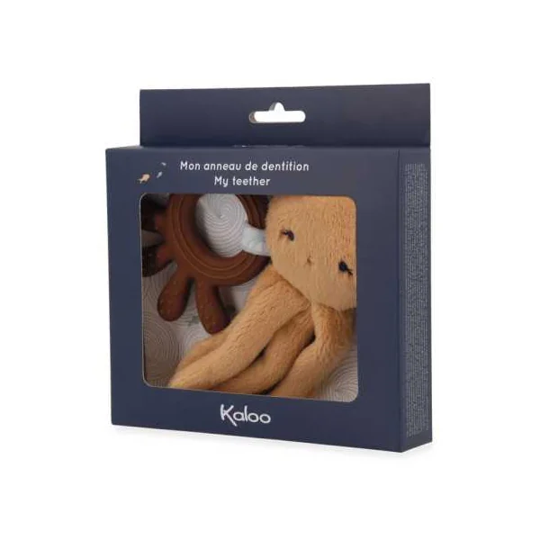 Anneau de dentition Poulpe Petit Calme - Kaloo