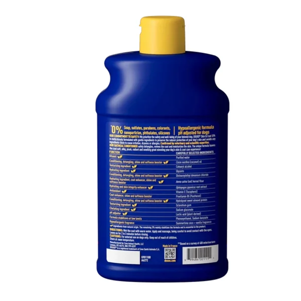 Après-shampoing hydratant hypoallergénique chien 250 ml
