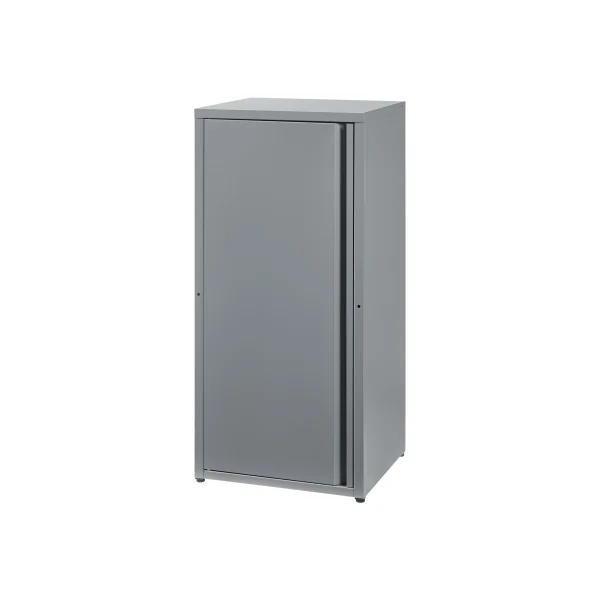 Armoire Métallique Grise 40 x 35 x 88 cm Armoire de Bureau en Métal Meuble Rangement