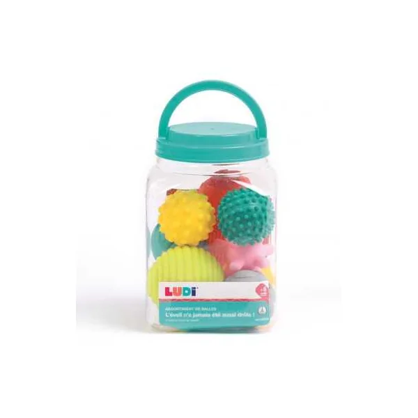 Assortiment de 8 balles - LUDI