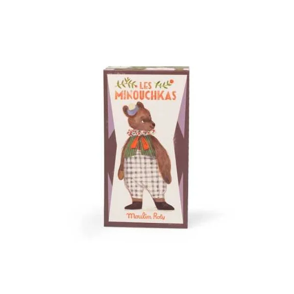 Baba le grand ours Les Minouchkas - Moulin Roty