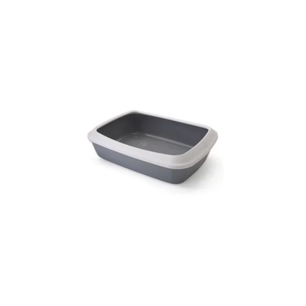 BAC IRIZ 50CM + BORD BLANC/GRIS FROID
