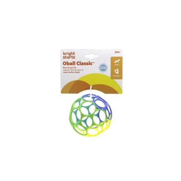 Balle souple bleu vert - Oball