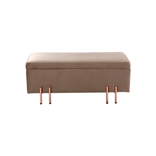 Banc de Rangement 118 x 40 x 42 cm Marron Banc d'Entrée Coffre Rangement