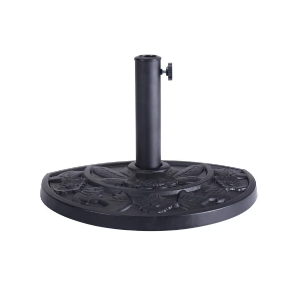Base demi-rond pour parasol 38mm ou 48mm