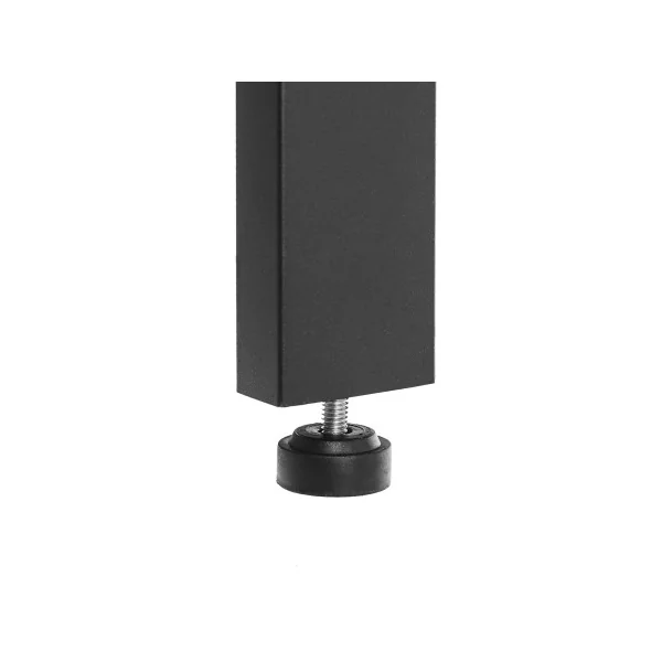 Bibliothèque d'Angle Etagère Echelle 5 Niveaux Marron Rustique Noir