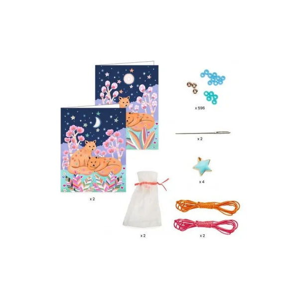 Bijoux duo bracelets Heishi étoiles - Djeco