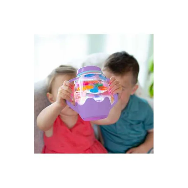 Bocal de jeu sensoriel violet - Glo Pals