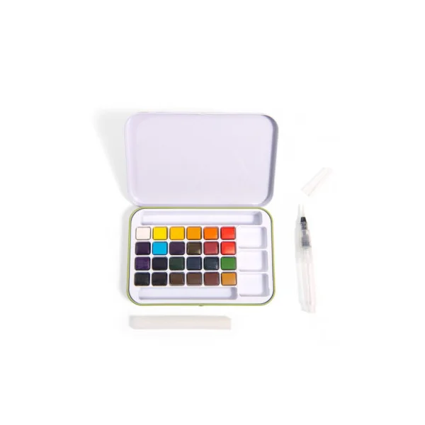 Boite aquarelle Le jardin du Moulin - Moulin Roty