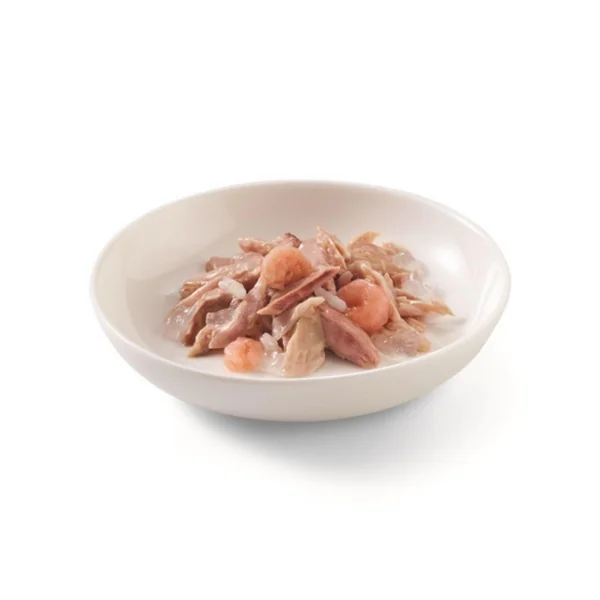 Boites Chat – Schesir Thon et crevettes en gelée – 6 x 50 gr