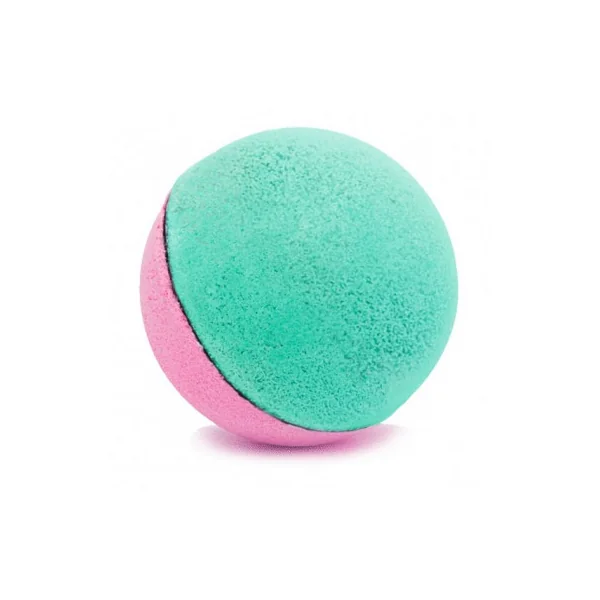 Boule de bain duo rose et lagon - Nailmatic