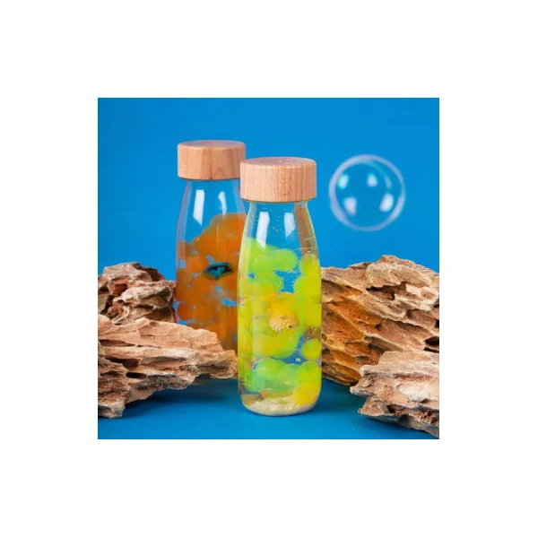 Bouteille sensorielle Poisson bleu - Petit Boum
