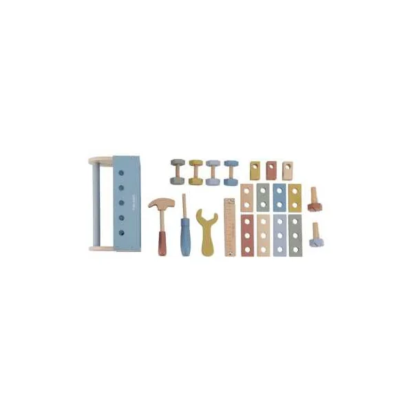 Boîte à outils en bois - Little Dutch
