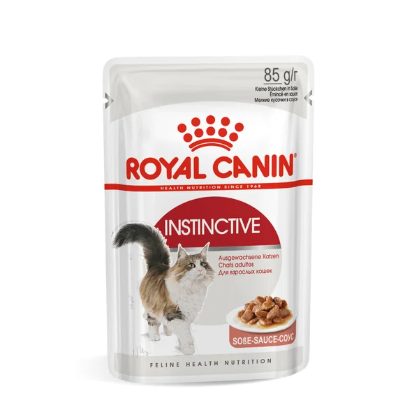 Boîtes Chat – Royal Canin Sachet Sauce Instinctive – 12 x 85 g