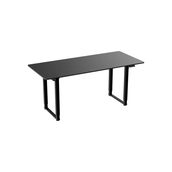 Bureau Electrique Assit Debout Réglable en Hauteur 180 x 80 cm Noir