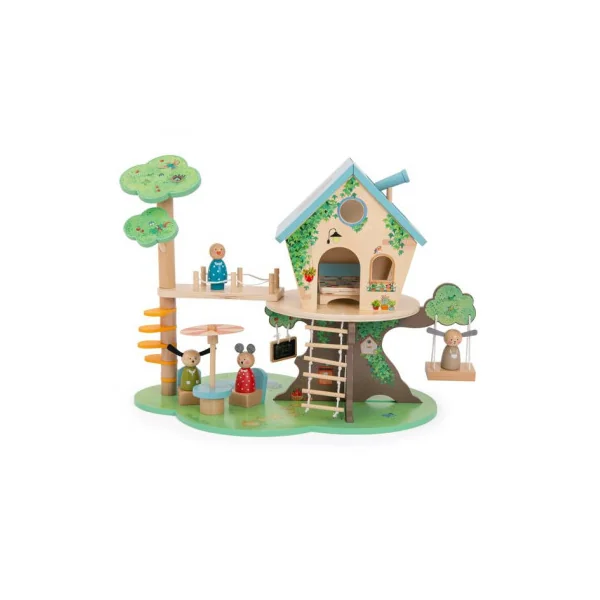 Cabane dans les arbres - Moulin Roty
