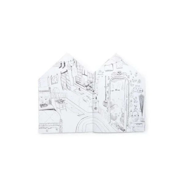 Cahier de coloriage et stickers Les Minouchkas - Moulin Roty