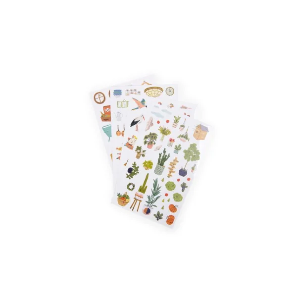 Cahier de coloriage et stickers Les Parisiennes - Moulin Roty