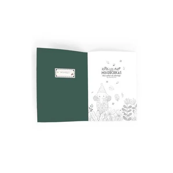 Cahier de coloriage Les Minouchkas - Moulin Roty