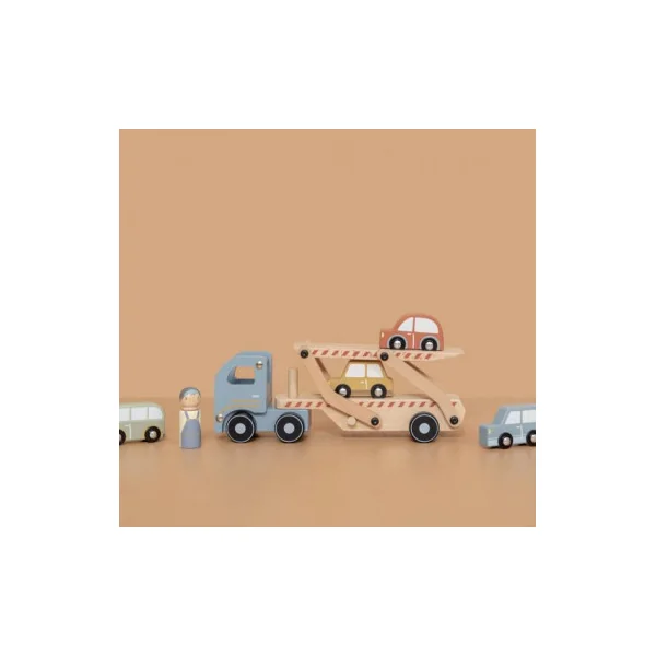 Camion transporteur en bois - Little Dutch