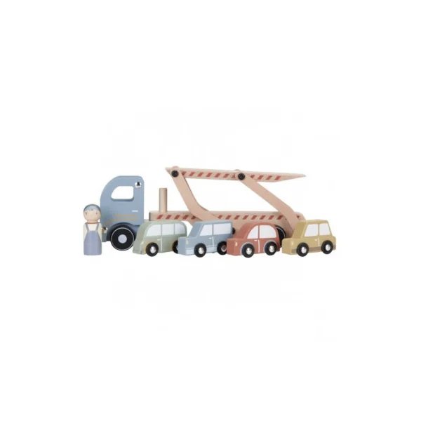 Camion transporteur en bois - Little Dutch