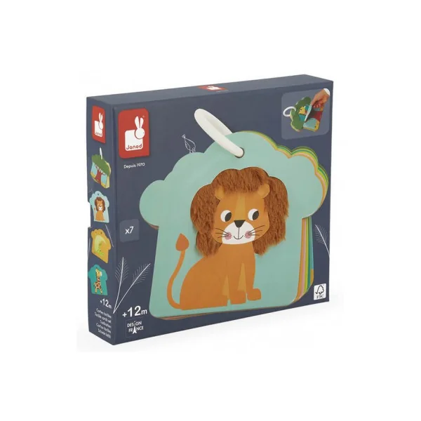 Cartes tactiles Savane - Janod