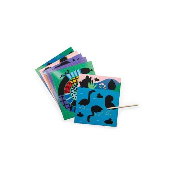 Cartes à gratter Les Toupitis - Moulin Roty