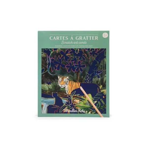 Cartes à gratter Tout autour du monde - Moulin Roty