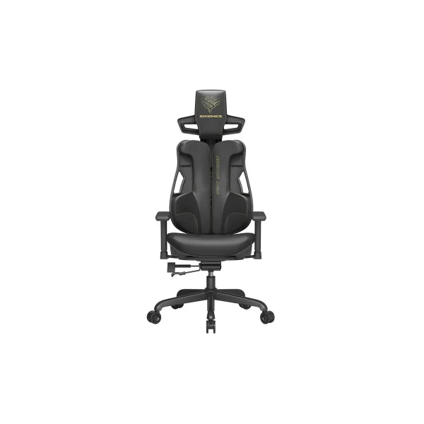 Chaise de Bureau Gamer Fauteuil Gaming Réglable Dossier Inclinable Noir