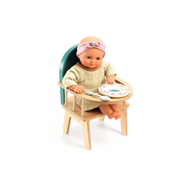 Chaise à barreaux pour poupée Pomea - Djeco