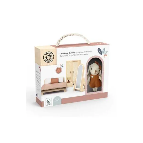 Chambre pour maison de poupée - Speedy Monkey